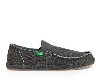 Chaussures Sanuk Rounder Homme Noir | FR 243RVD